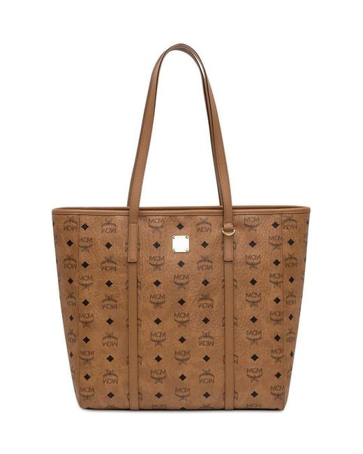 MCM Brown Shopper Bag