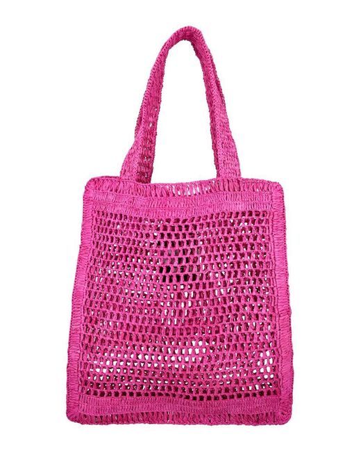 Chloé Pink Summer Banana Tote Bag