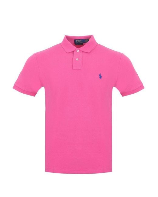 Polo Ralph Lauren Pink Polo for men