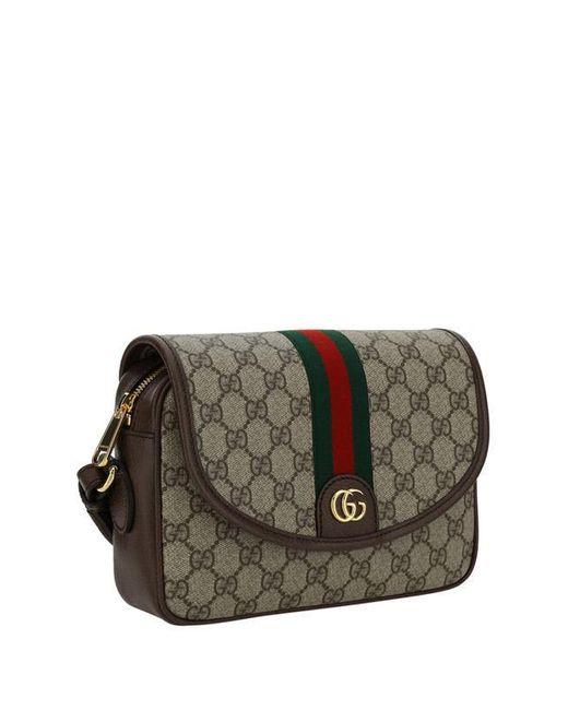 Gucci Gray Shoulder Bags