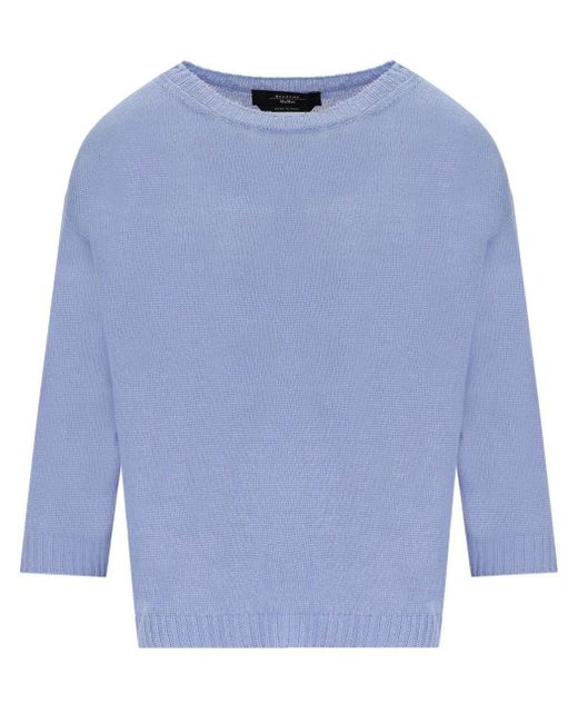 Weekend by Maxmara Blue Selz Light Pullover