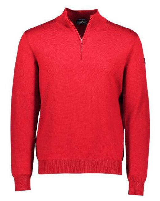 Paul & Shark Red Shirt for men