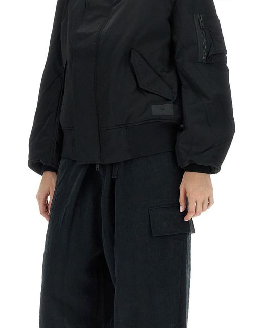 Y-3 Black Coats & Jackets