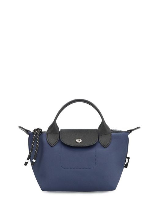 Longchamp Blue Le Pliage Energy Xs Mini Bag