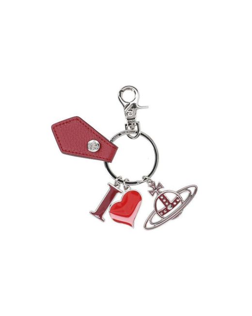 Vivienne Westwood Red Key Tag