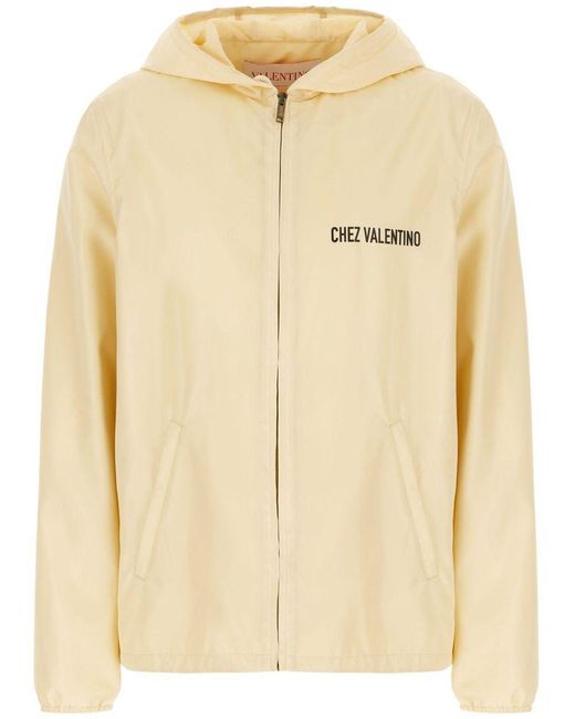 ジャケット VALENTINO GARAVANI White Cotton Blend Oversize Jacket Valentino Jacket White Mens Valentino