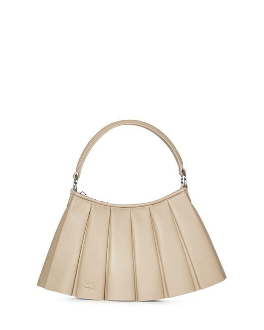 Lacoste Natural Lenglen Small Shoulder Bag