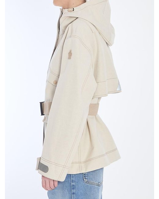 Moncler Tarkine Field Jacket in Natural | Lyst