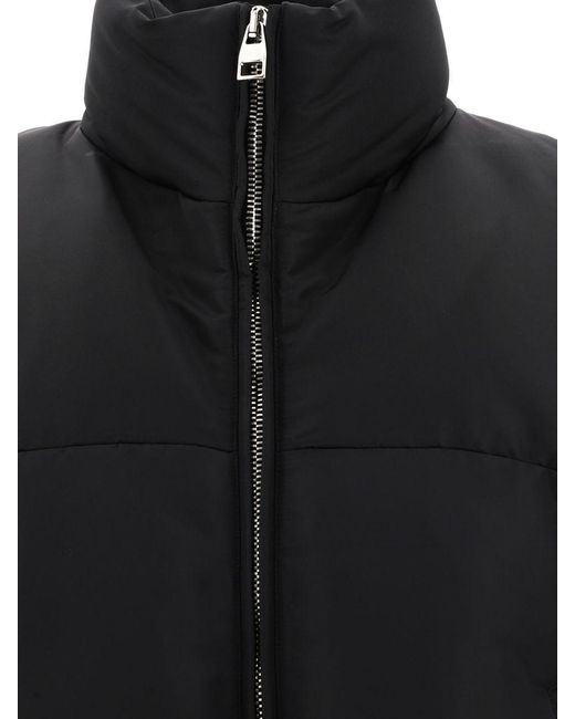 Alexander McQueen Black Puffer Down Jacket for men