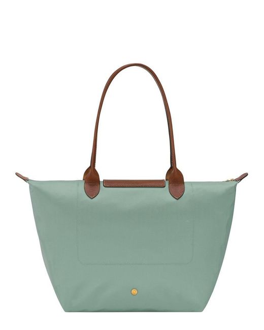 Longchamp Green Le Pliage Large Bag