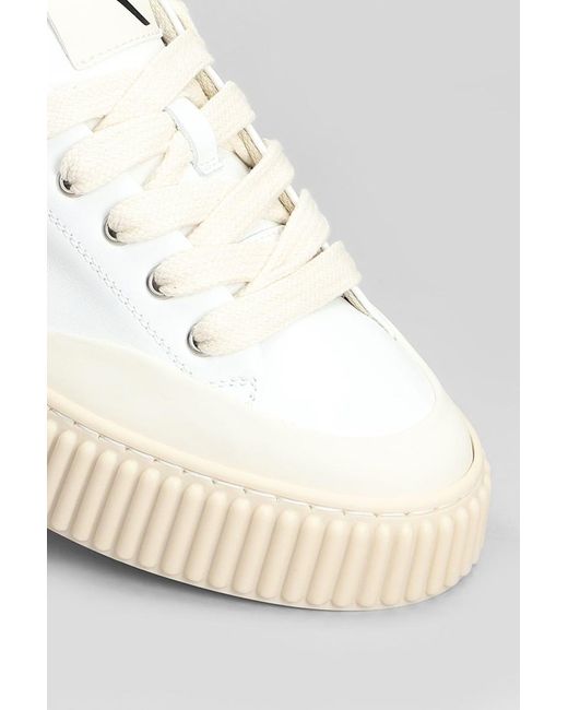 Rhun White Sneakers for men
