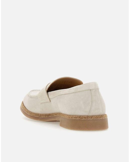 Eleventy White Flat Shoes for men