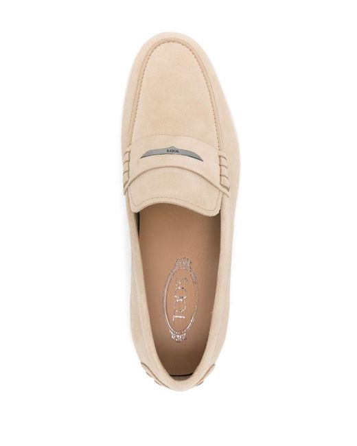 Tod's Natural Flat Shoes for men