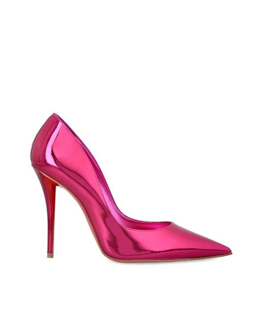Christian Louboutin Pink Heeled Shoes
