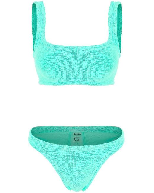 Hunza G Green Xandra Bikini Set