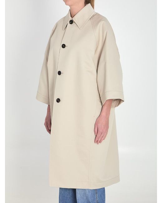 Bottega Veneta Natural Coccoon Coat
