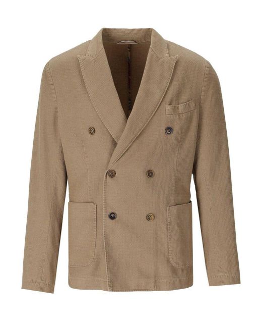 Bob Brown Mop Double-Breasted Jacket for men