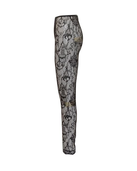 Givenchy Gray Stretchy Leggings