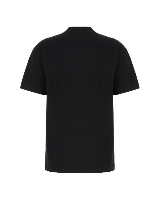 Off-White c/o Virgil Abloh Black Big Logo Bookish Casual Tee