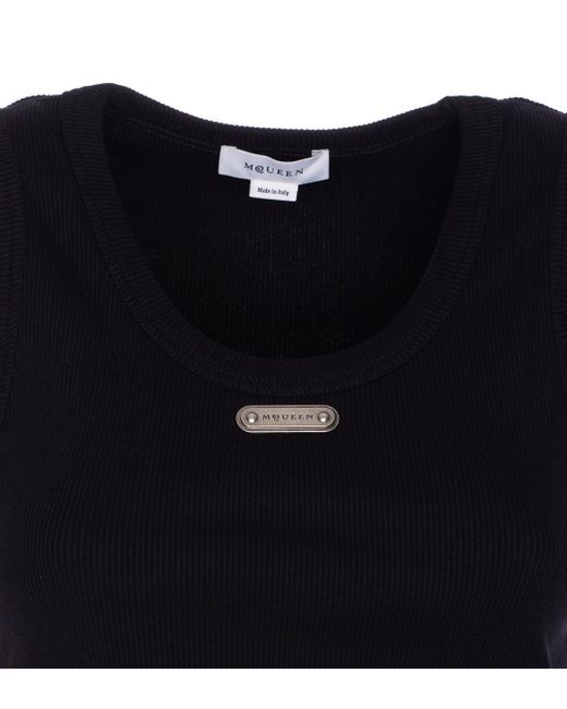 Alexander McQueen Black Top