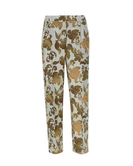 Max Mara Metallic Trousers