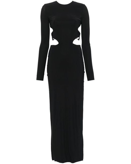 Amazuìn Black Tecla Long Dress