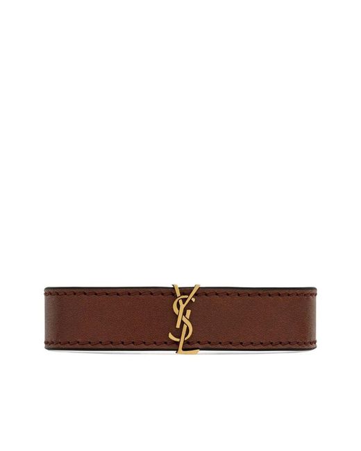 Saint Laurent Brown Jewels for men