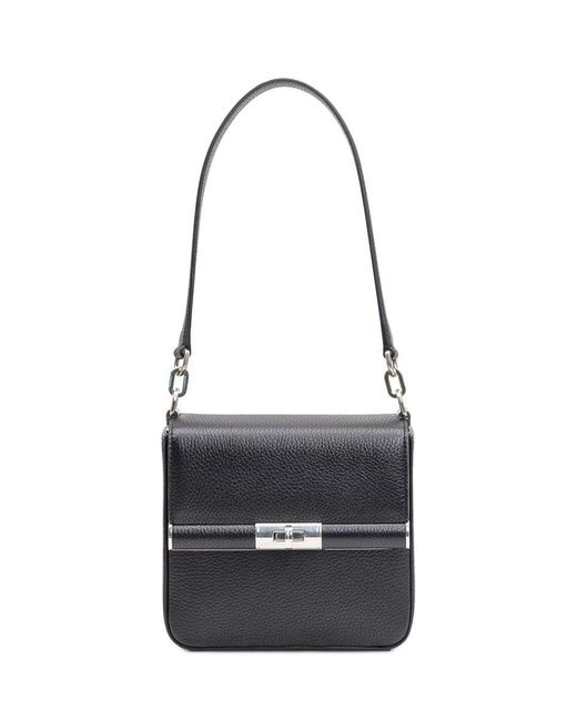 Dolce & Gabbana White Marlene Leather Shoulder Bag for men