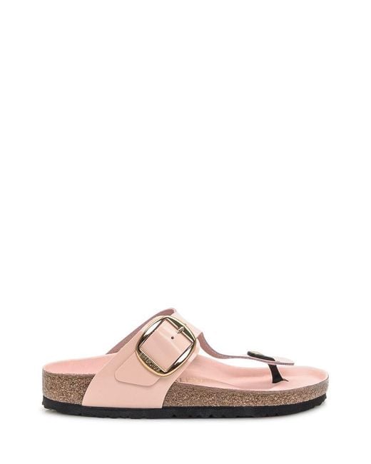 Birkenstock Pink Gizeh Big Buckle Sandal