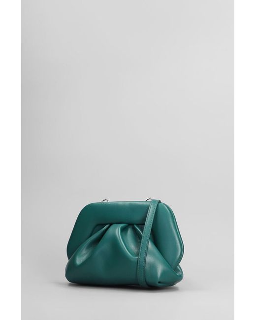 THEMOIRÈ Green Gea Vegan Fabric Clutch