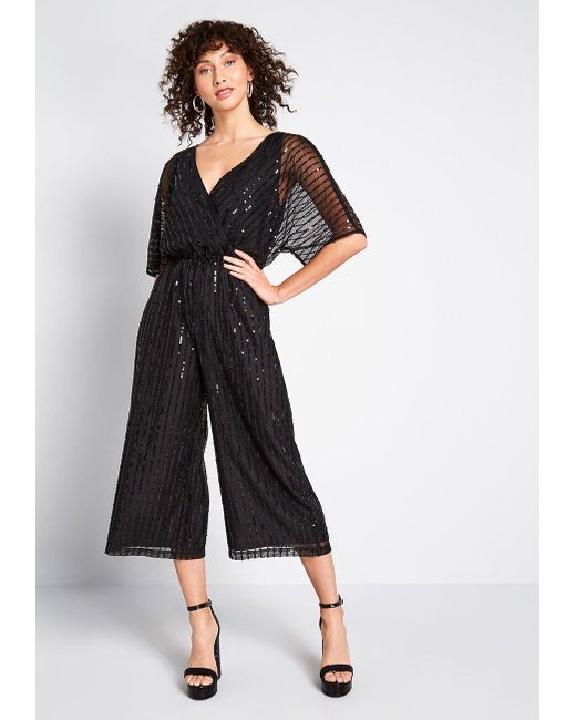 sparkly black jumpsuit