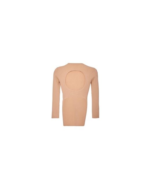 Giselle Stretch Sweater Circle Openback Pullover – Tibi Official