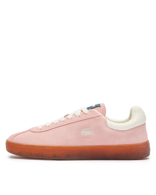 Lacoste Pink Sneakers basehot 747sfa0038 pnk/gum ajx