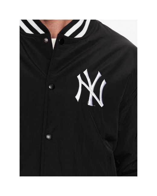 KTZ Bomberjacke New York Yankees Mlb Team Logo 60332171 Regular Fit in Black für Herren