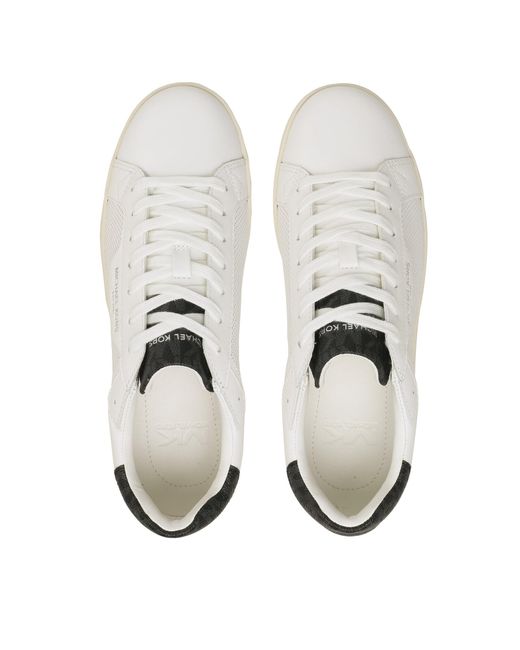 MICHAEL Michael Kors Sneakers Keating Lace Up 42S3Kefs3L Weiß in White für Herren