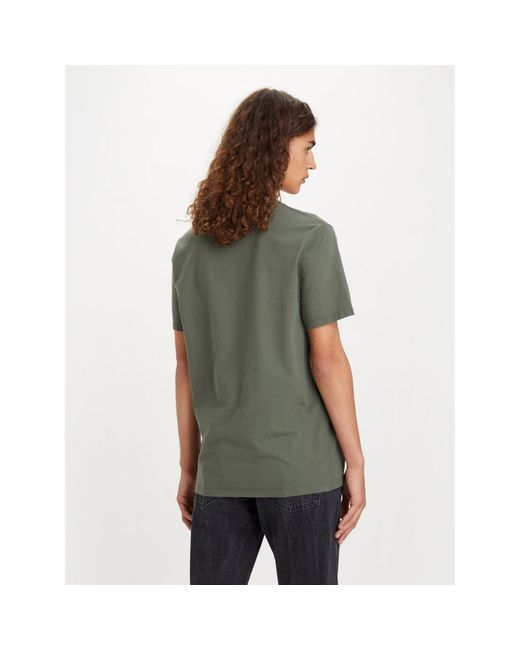 Levi's Levi' T-Shirt Original 856410025 Grün Regular Fit in Green für Herren