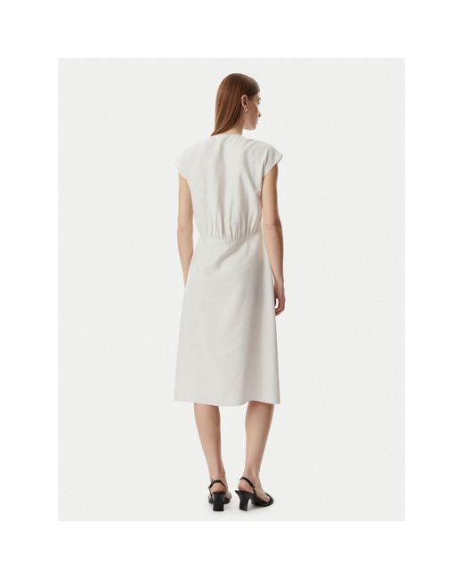 Calvin Klein White Kleid Für Den Alltag Lv044F016G Regular Fit