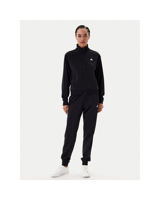 Adidas Black Jogginganzug Essentials Feel Cozy Jd4475 Regular Fit