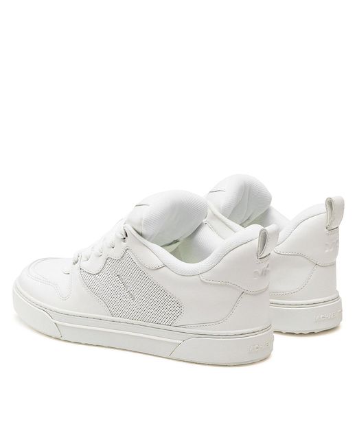MICHAEL Michael Kors Sneakers Barett Lace Up 42F3Brfs1L Weiß in White für Herren