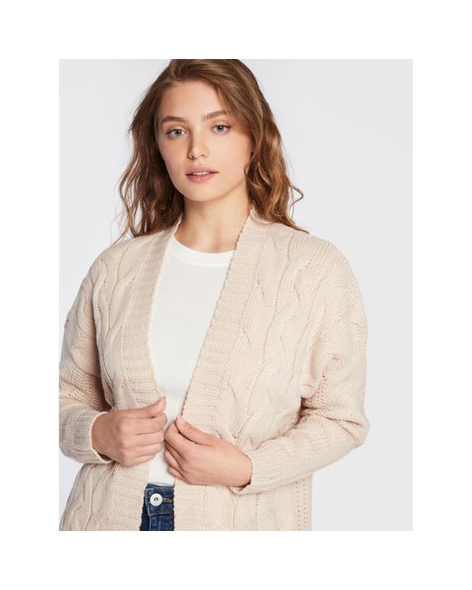 Brave Soul Natural Strickjacke Lk-249Organicf Regular Fit