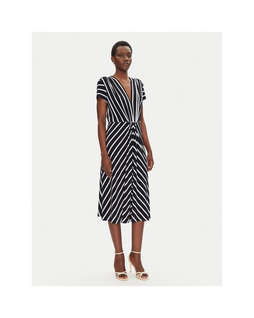 Joseph Ribkoff Black Strickkleid 251295X Regular Fit