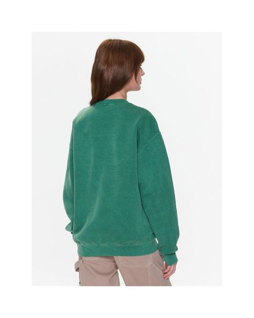 BDG Green Sweatshirt Bdg Embroidered Sweat 76470806 Grün Oversize