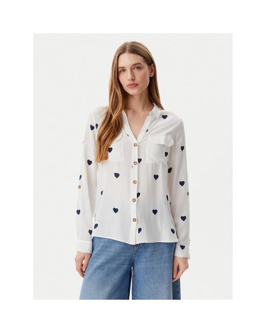 Vero Moda Gray Hemd Bumpy 10275283 Regular Fit