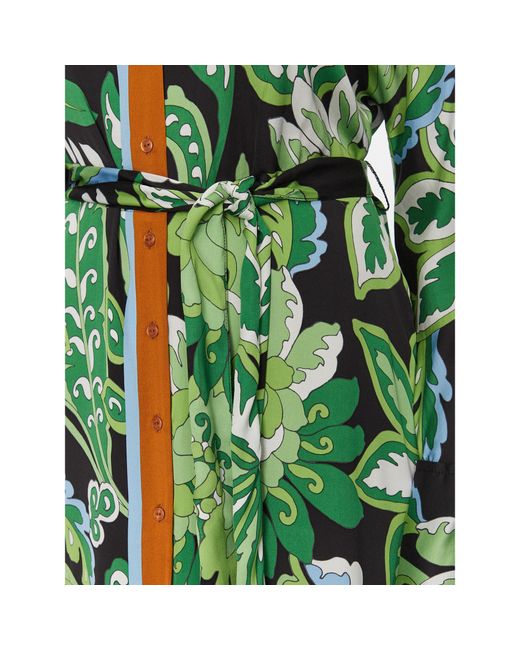 Lola Casademunt Green Hemdkleid Ms2516019 Regular Fit