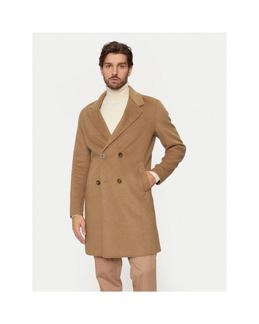 Guess Wollmantel M4Bl47 Wgju2 Regular Fit in Brown für Herren