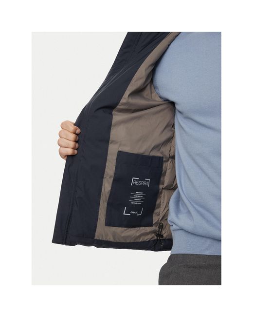 Geox Winterjacke Sapienza M4628J Tc188 F1726 Regular Fit in Blue für Herren