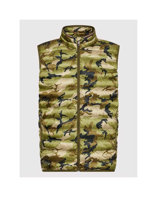 Tommy Hilfiger Weste Mw0Mw18762 Grün Regular Fit in Green für Herren