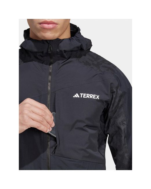 Adidas Outdoor-Jacke Terrex Xperior Hn2912 Slim Fit in Blue für Herren