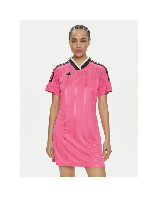 Adidas Pink Kleid Für Den Alltag Tiro Summer Is0732 Regular Fit