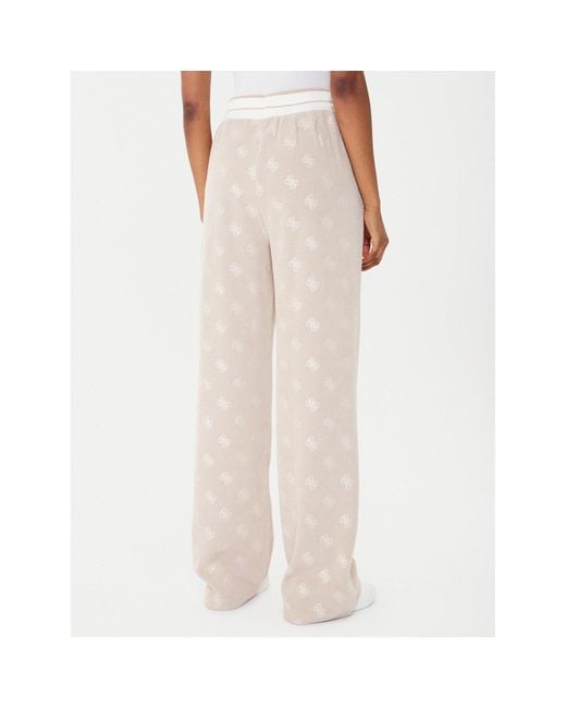 Guess Natural Jogginghose V5Bb00 K1902 Wide Leg